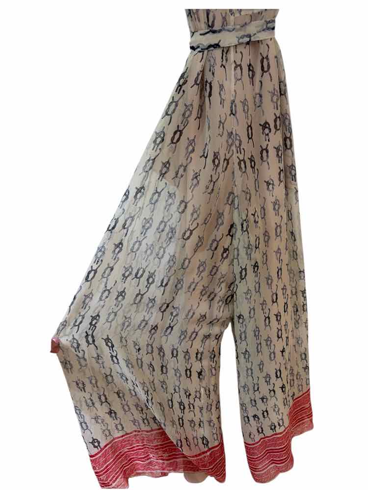 RED Valentino White, Blue, & Red Size Fits a XS Jumpsuit