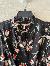 Rebecca Taylor Black Multi Size 6 Dress