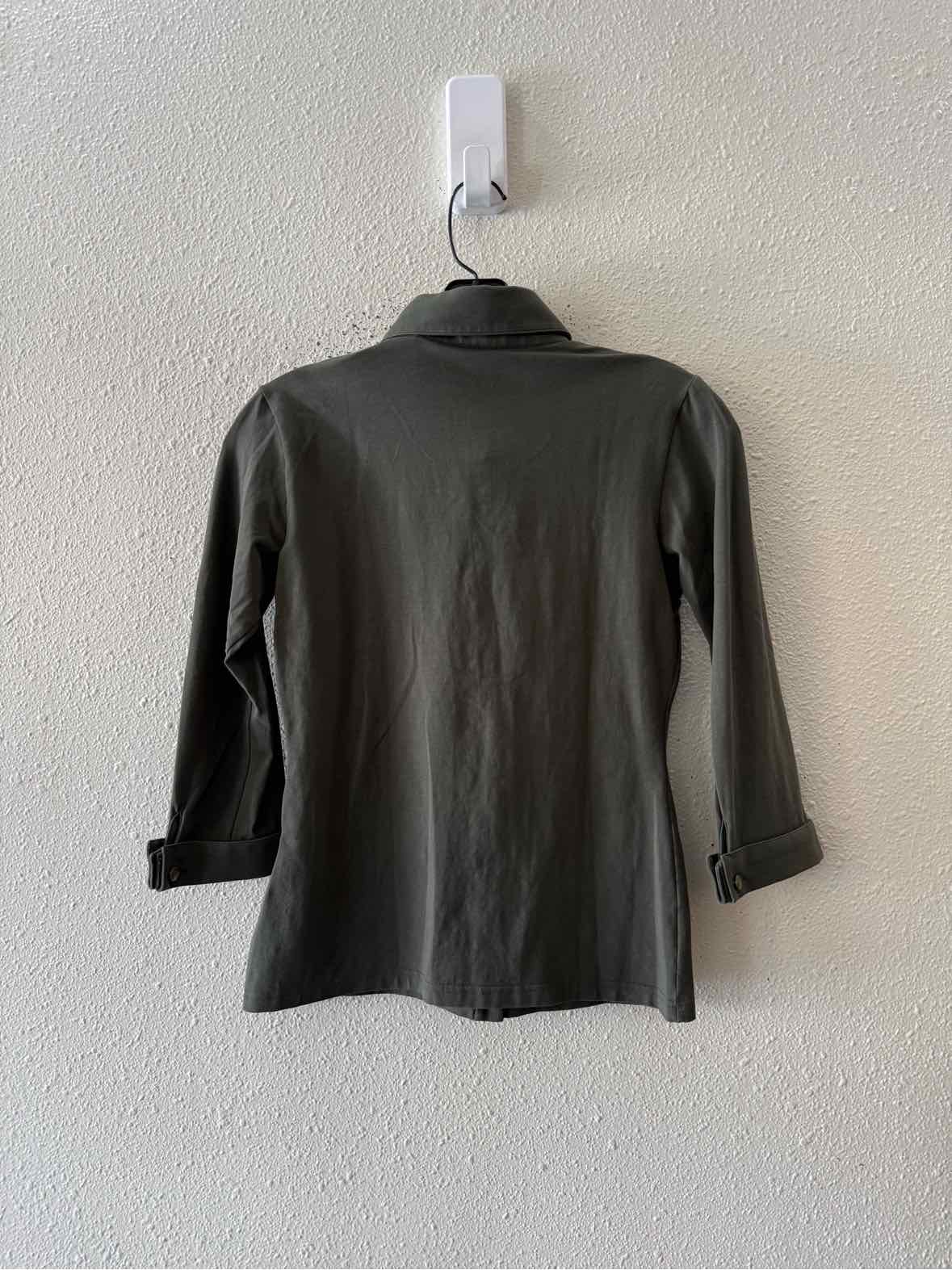 Anne Fontaine Olive Size 36 Shirt