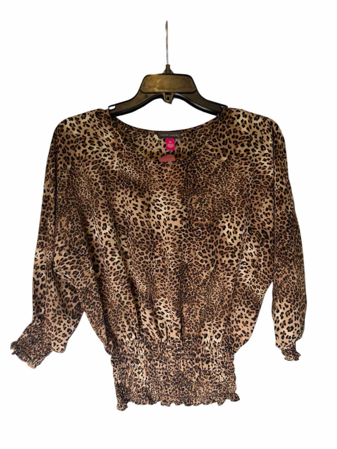 Vince Camuto Cheetah Size PS Shirt