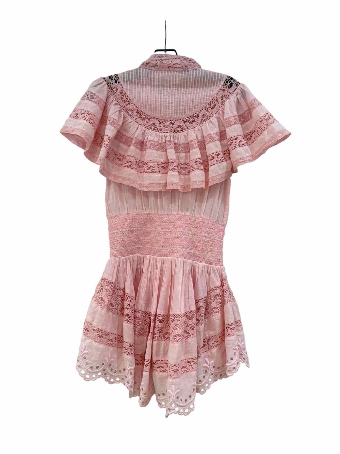 Love Shack Fancy Pink Size S Dress