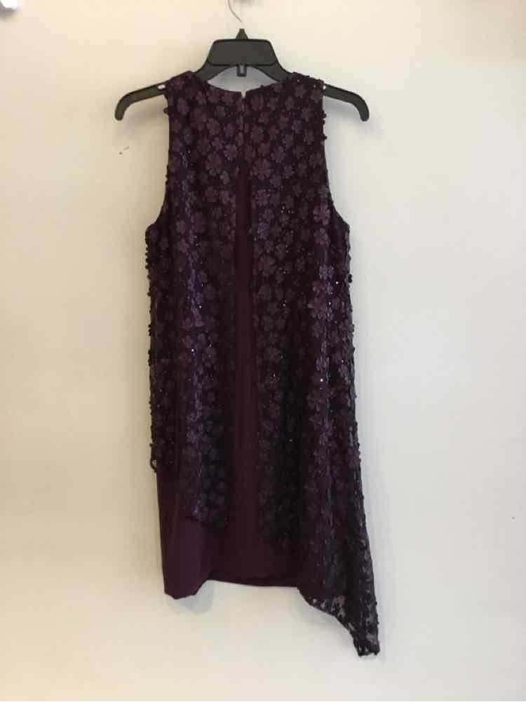Tahari Arthur Levine Aubergine Size 6 Gown/Evening Wear