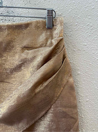 LOST + WANDER gold metallic Size XS Skirt