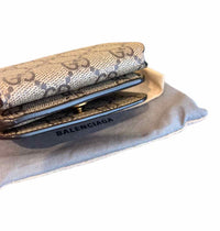 Gucci x Balenciaga beige and brown Handbag