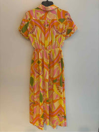 Aakaa Orange Multi Size S Dress