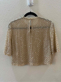 Veronica Beard Ivory Size S Shirt