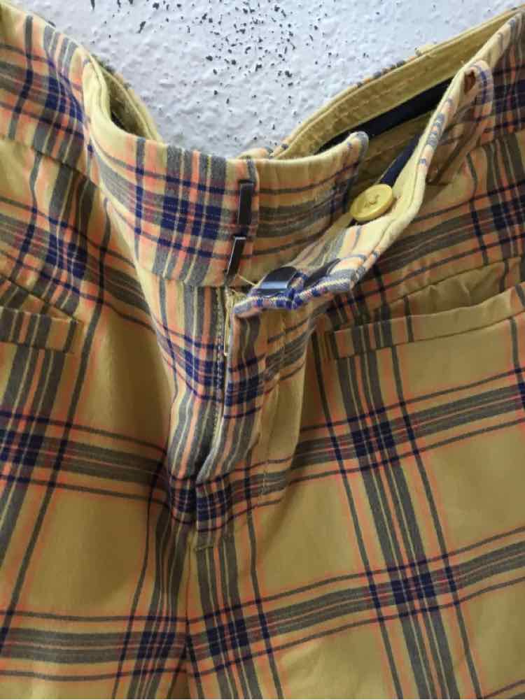Anthropologie Mustard multi Size 12P Pants