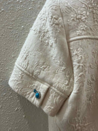 lagence Cream and Blue Size 2 Shirt