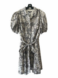 Alex Marie Off White and Black Size 18W Dress