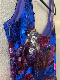 Nasty Gal Purple Multi Size 2 Dress