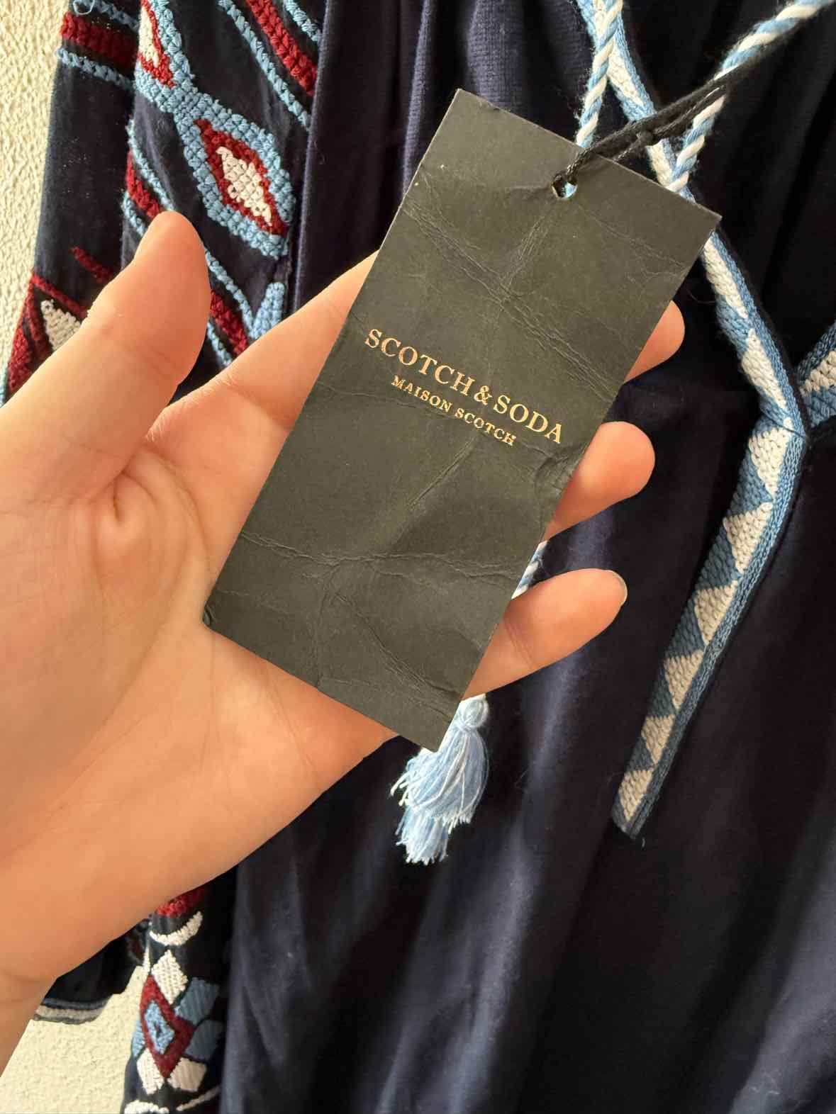 Scotch & Soda navy multi Size 1 Dress