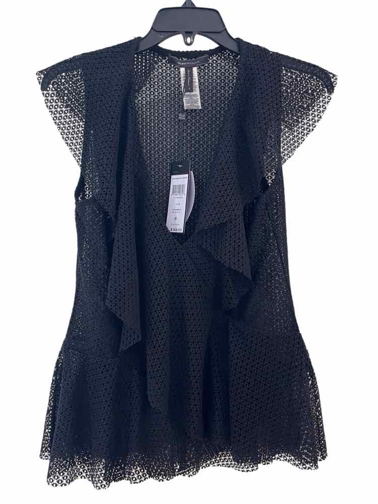 BCBG MAXAZRIA Black Size S Shirt