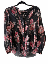 Joie Black Multi Size XS Shirt