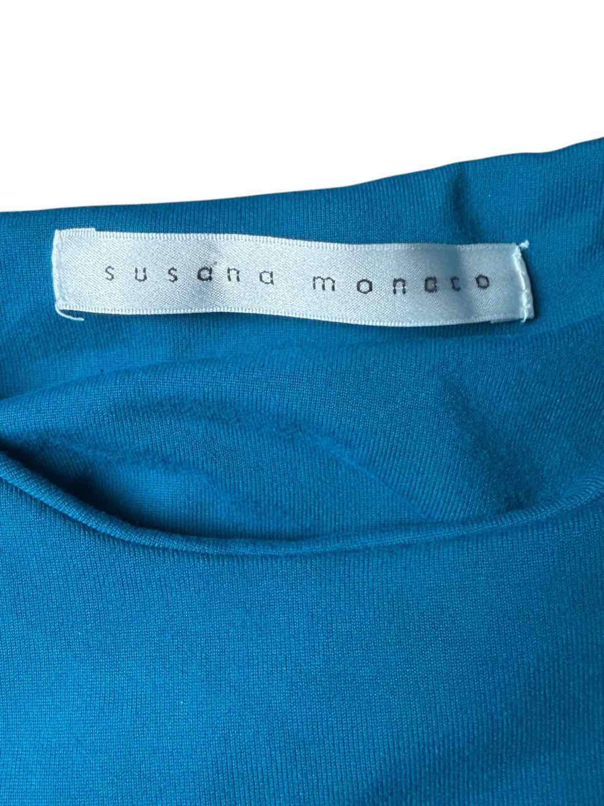 Susana Monaco Teal Blue Size L Dress – Swap Boutique