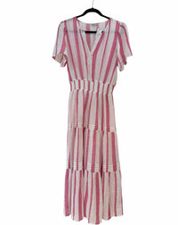 Rails White and Pink Size M Dress