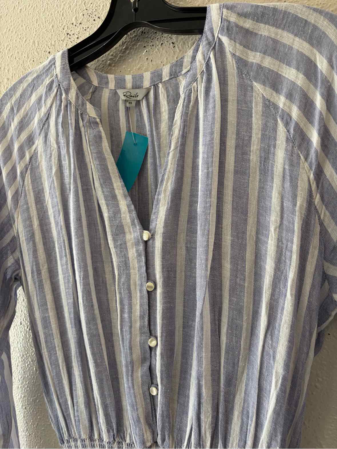 Rails Blue and White Size XS Dress