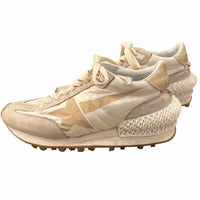 Golden Goose White and Beige Size 6 Shoes