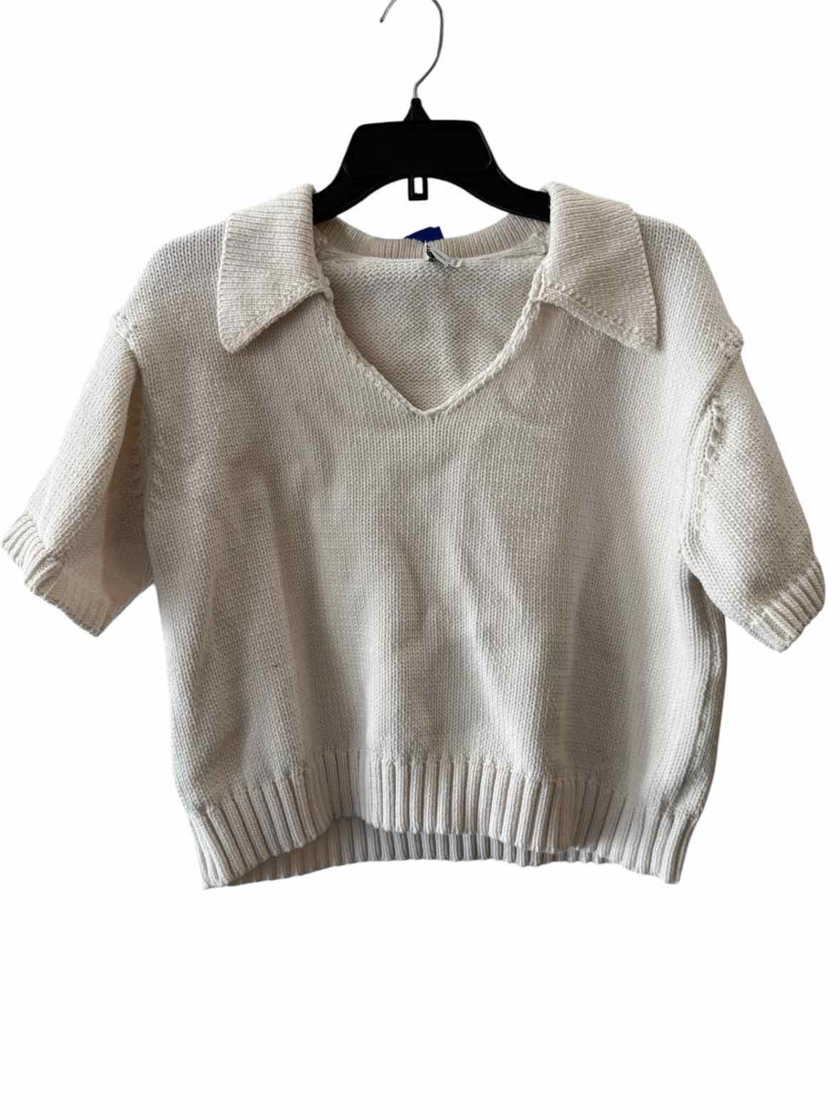 maeve Cream Size M Shirt