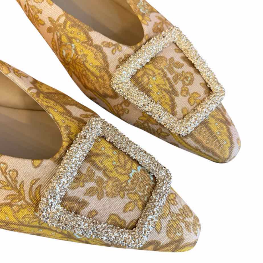 Sam Edelman Yellow Multi Size 9.5 Shoes