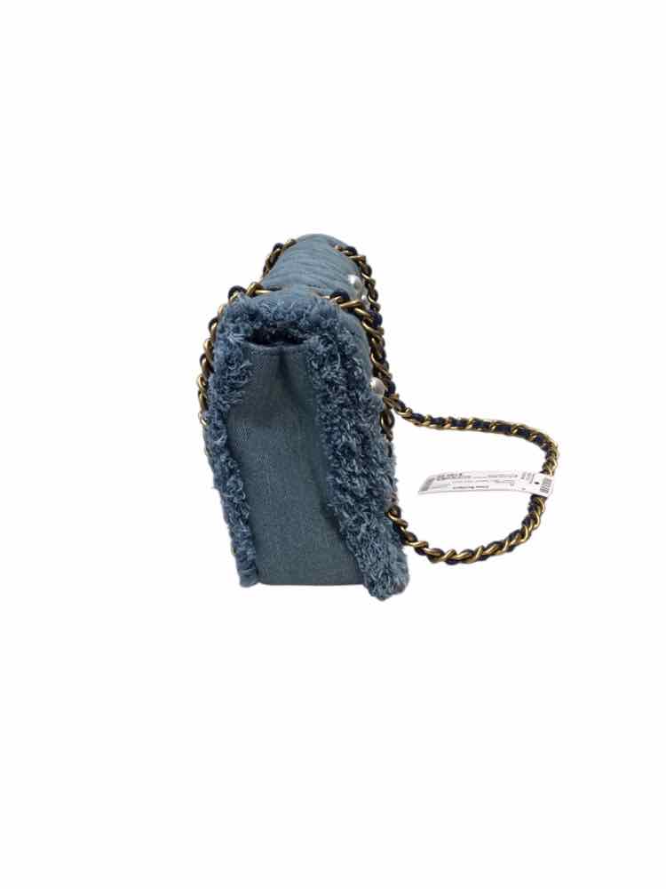 Karl Lagerfeld Clutch Blue Handbag