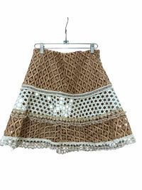 Alexis Tan and White Size S Skirt