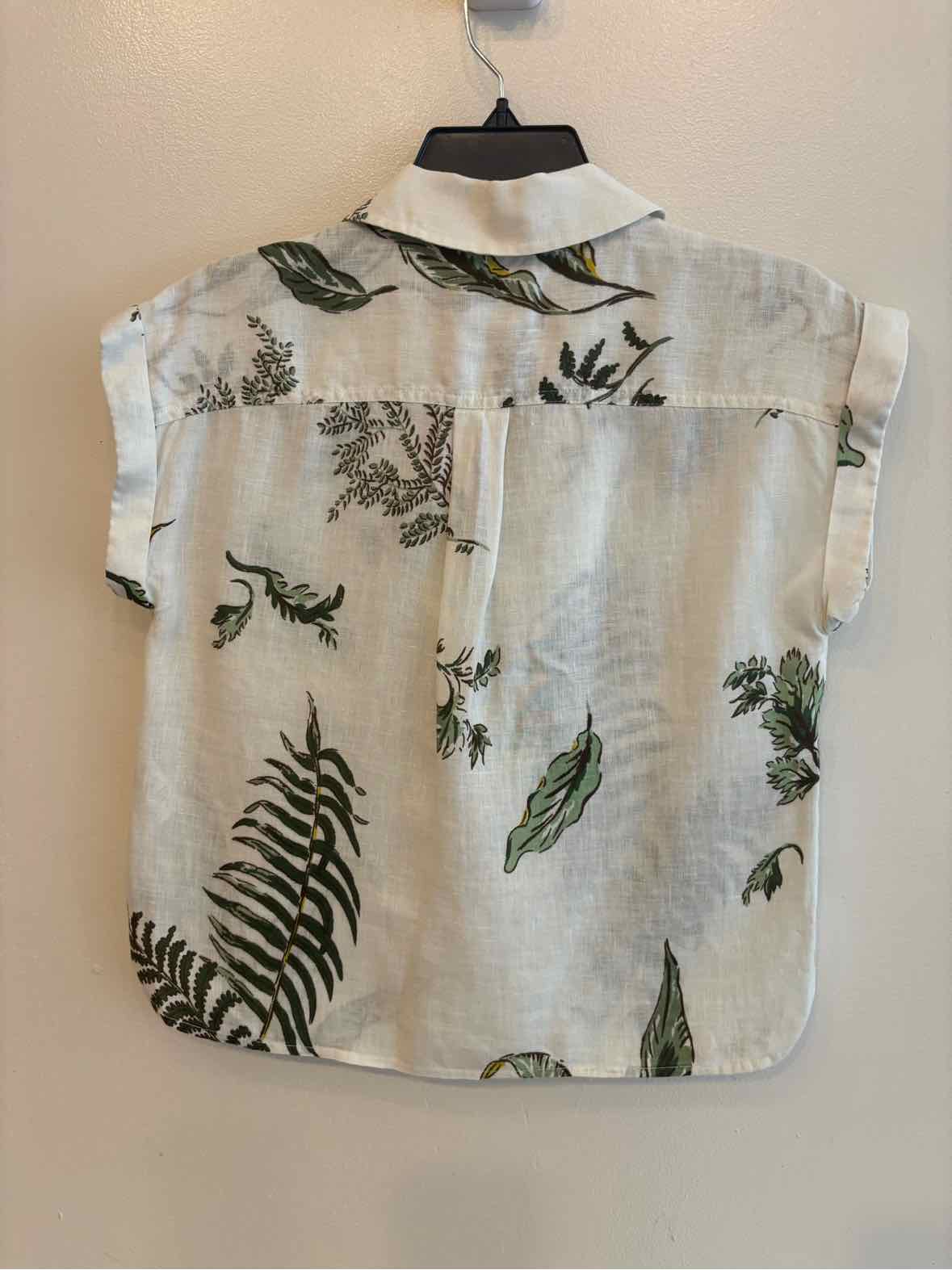 by Anthropologie Cream Multi Size XS Shirt