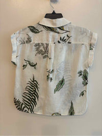 by Anthropologie Cream Multi Size XS Shirt
