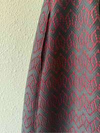 Laundry by Shelli Segal Burgundy and black Size 12 Dress