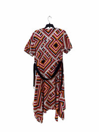 Karl Lagerfeld Red and Orange Size 10 Dress