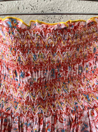 Poupette St Barth pink and yellow Size S Skirt