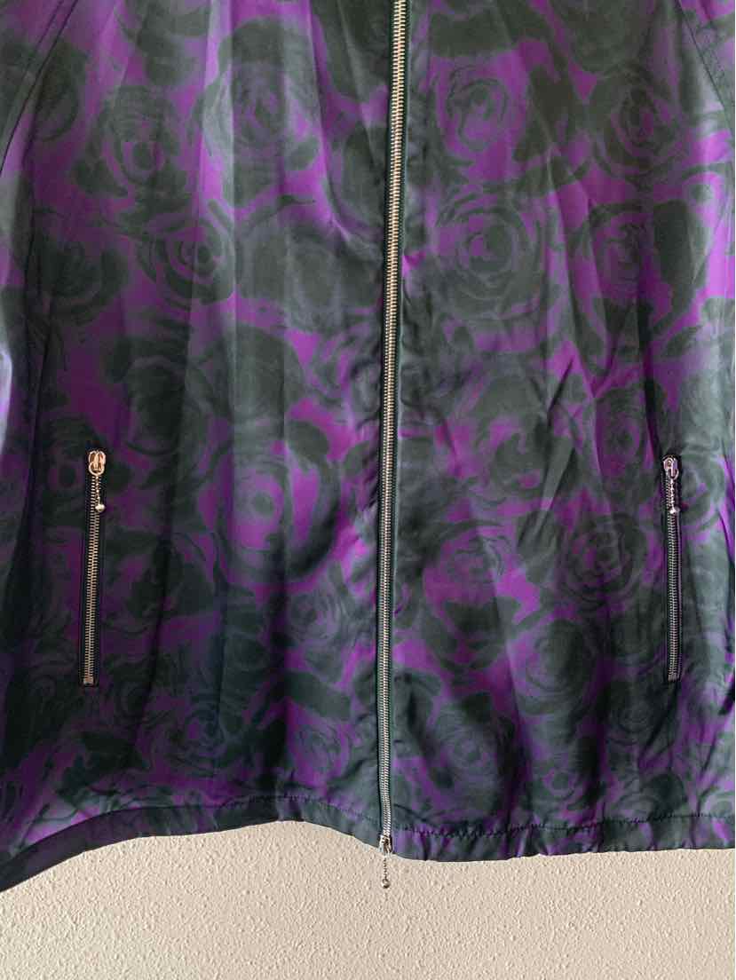 Burberry Purple and Black Size M Jacket