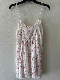 Love Shack Fancy White and Pink Size M Dress