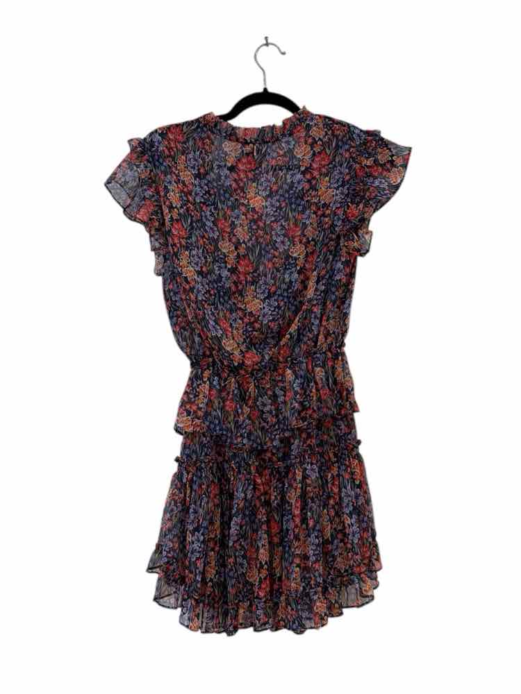 Misa navy and floral Size XS Dress