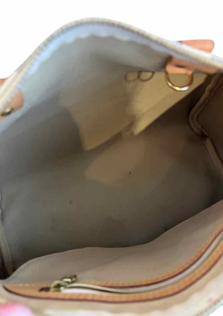 Louis Vuitton Damier Azur Canvas Speedy 30 Navy and Cream Handbag