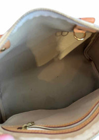 Louis Vuitton Damier Azur Canvas Speedy 30 Navy and Cream Handbag