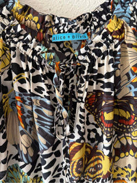 alice + olivia White Multi Size No Label Shirt