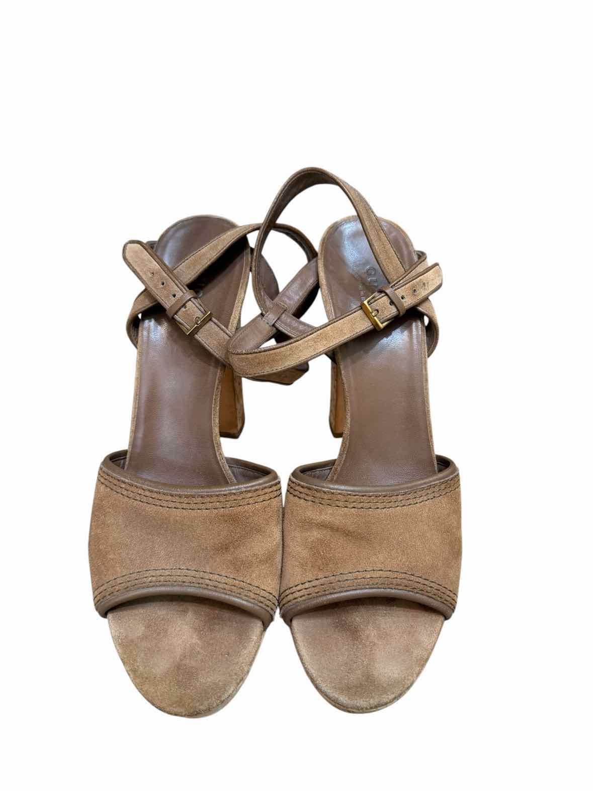Gucci Brown & Cork Size 39 Heels
