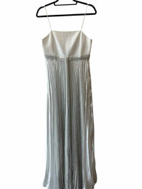 alice + olivia White and Silver Size 4 Dress
