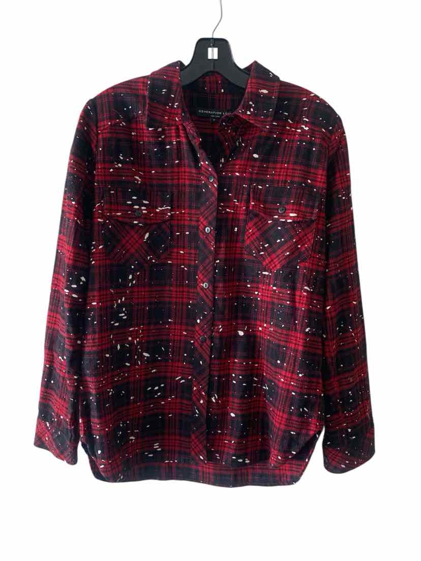 Generation Love Red and Black Size M Shirt