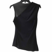 Proenza Schouler Black and Gold Size 4 Shirt