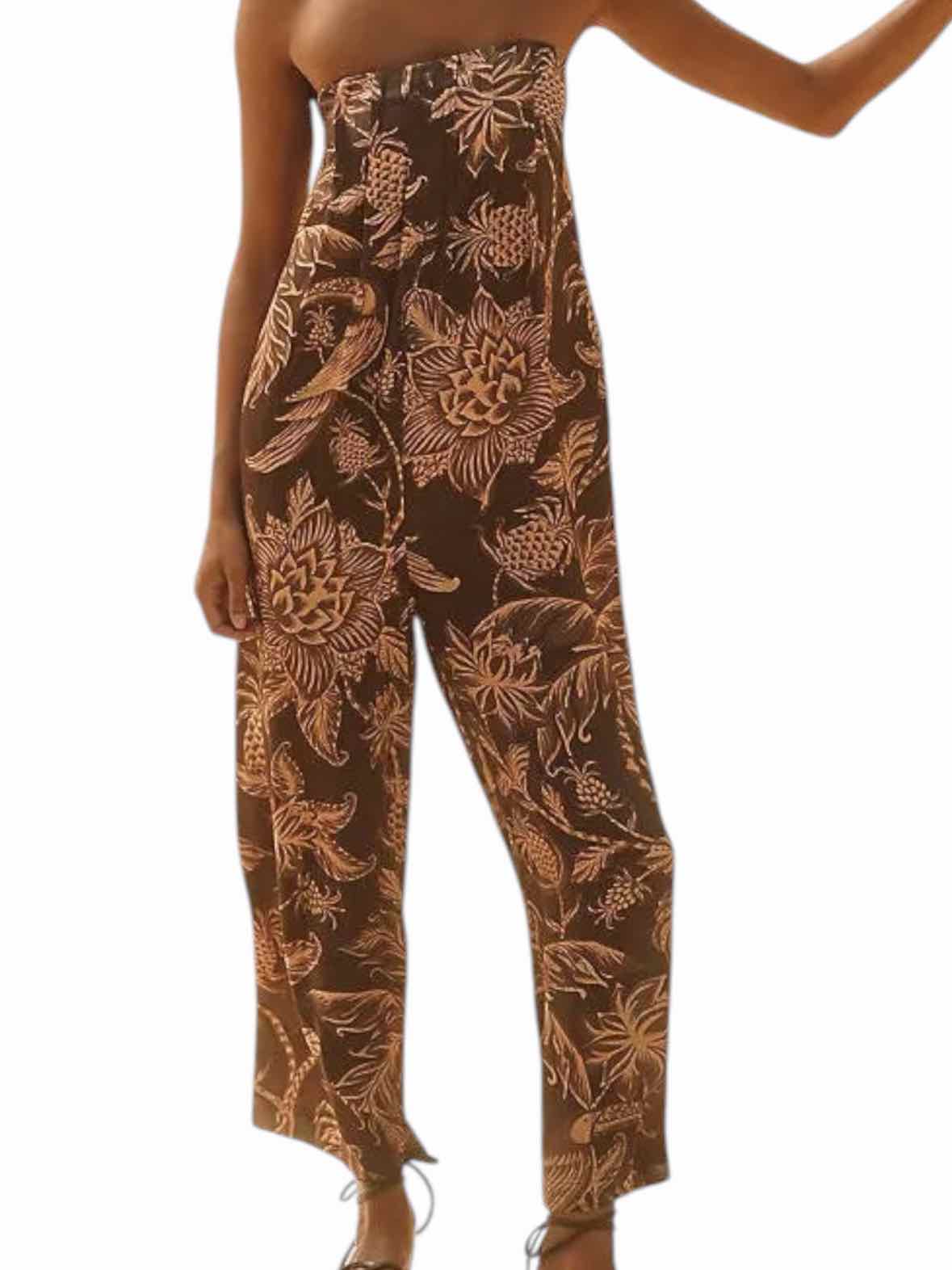 Farm for Anthropologie Brown Size M Jumpsuit