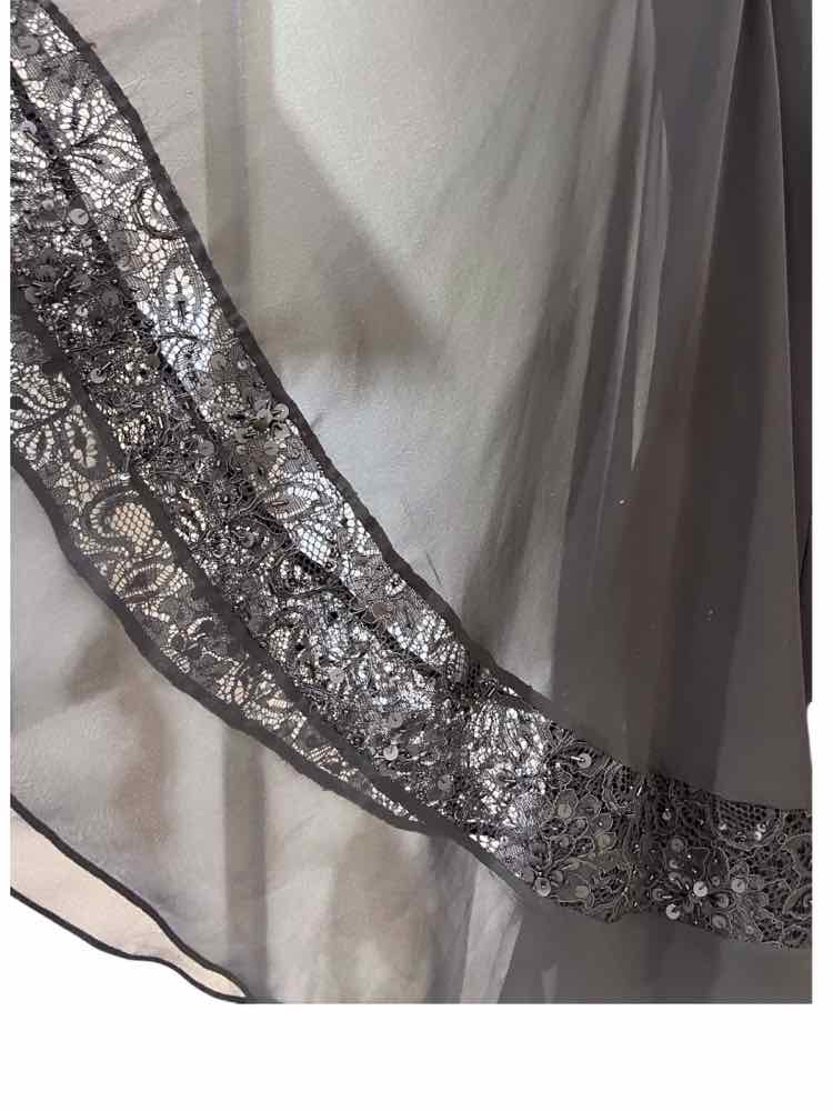 Monique Lhuillier Black Size 8 Dress