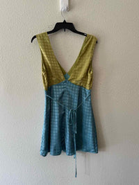 Bailey Rose Green and Blue Size L Dress