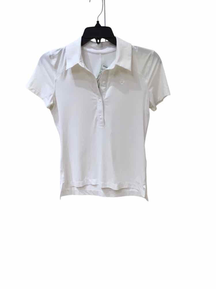 Lululemon White Size Fits a S Shirt