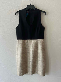 4c Black and Gold Size 10 Dress