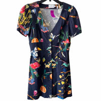 Tanya Taylor navy multi Size 4 Dress