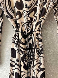 Zimmermann Nude and Black Size 0 Dress