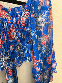 Misa Blue Multi Size XS Shirt