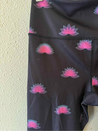Free People Movement Black and Pink Size S Leggings