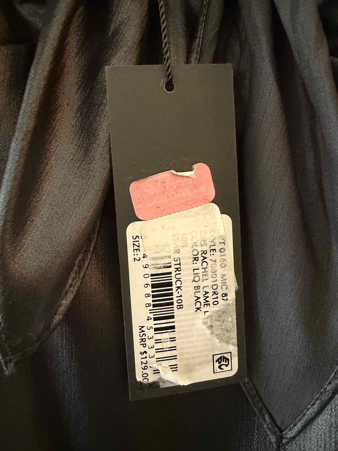 Gianni Bini Liquid Black Size 2 Dress